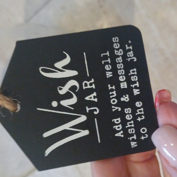 NWOT Unique Wishes Jar - Picture 3 of 6